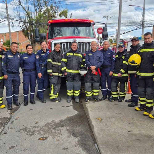 Cuerpo de Bomberos de Chía celebra su aniversario